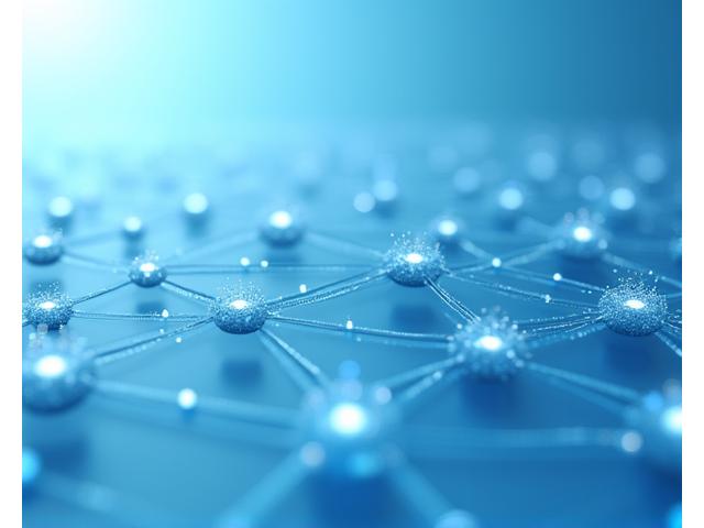 Abstract illustration of website data flow and cookie icons, symbolizing website usage data collection.